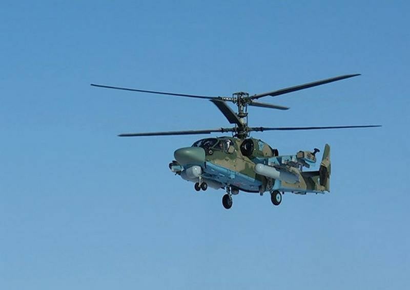 Güney-Doğu Askeri Bölgesinin Ordu Havacılığı, bir grup Ka-52 Timsah Helikopteri aldı.