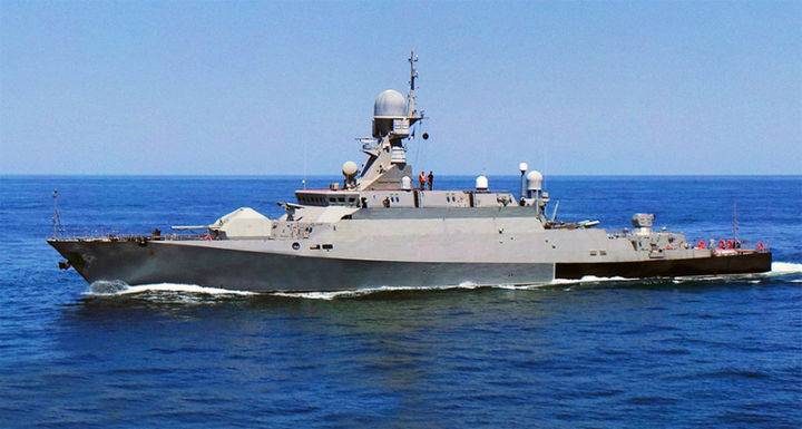 Chernomorets nell'anno 2019 riceverà due navi con "Calibre"