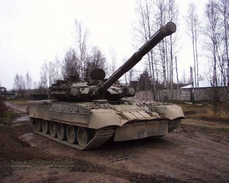 उन्नत टैंक T-80 (ऑब्जेक्ट 219M) कैसे है