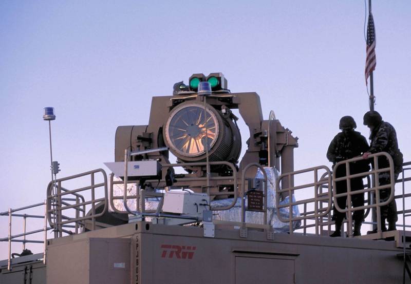 Projets israéliens de défense antimissile laser