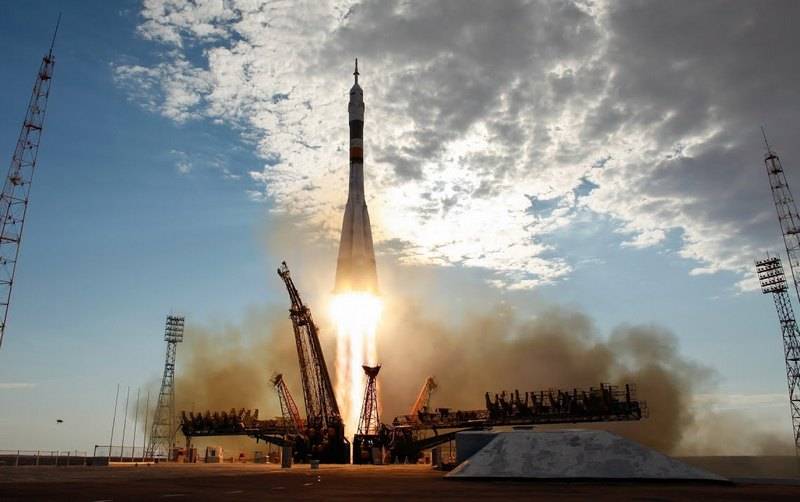 The Soyuz-FG launch vehicle successfully launched a ship with crew into orbit