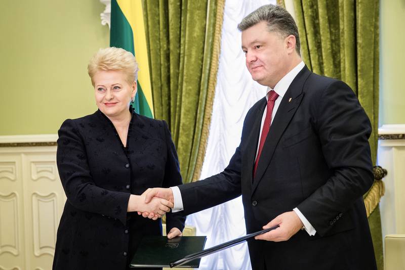 Dalia Grybauskaite a introduit des sanctions contre la Russie
