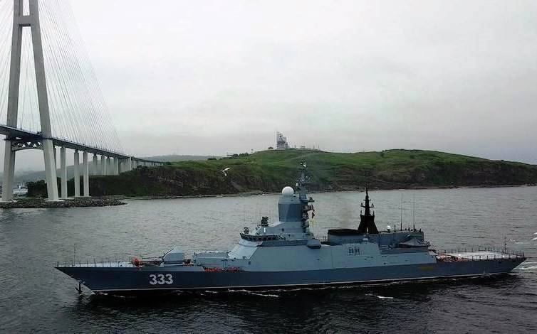 In Vladivostok, completed tests of the corvette "Loud"