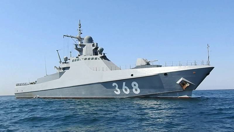 The Black Sea Fleet has replenished with a patrol ship and a rescue ship