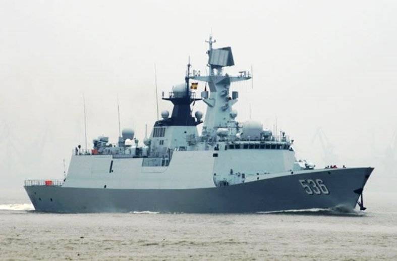 En China, se procedió a la construcción de una segunda fragata para Pakistán.
