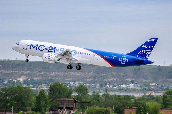 La création de l'avion de ligne MC-21 était menacée par des sanctions