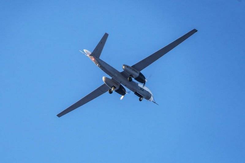 Photo du troisième prototype du drone "Altair" apparu sur le Web