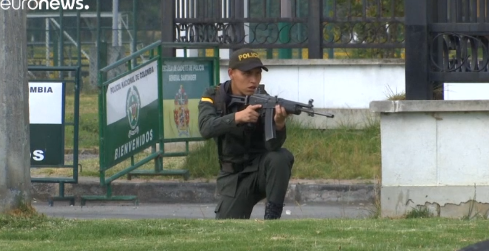 Колумбии Богота военные.