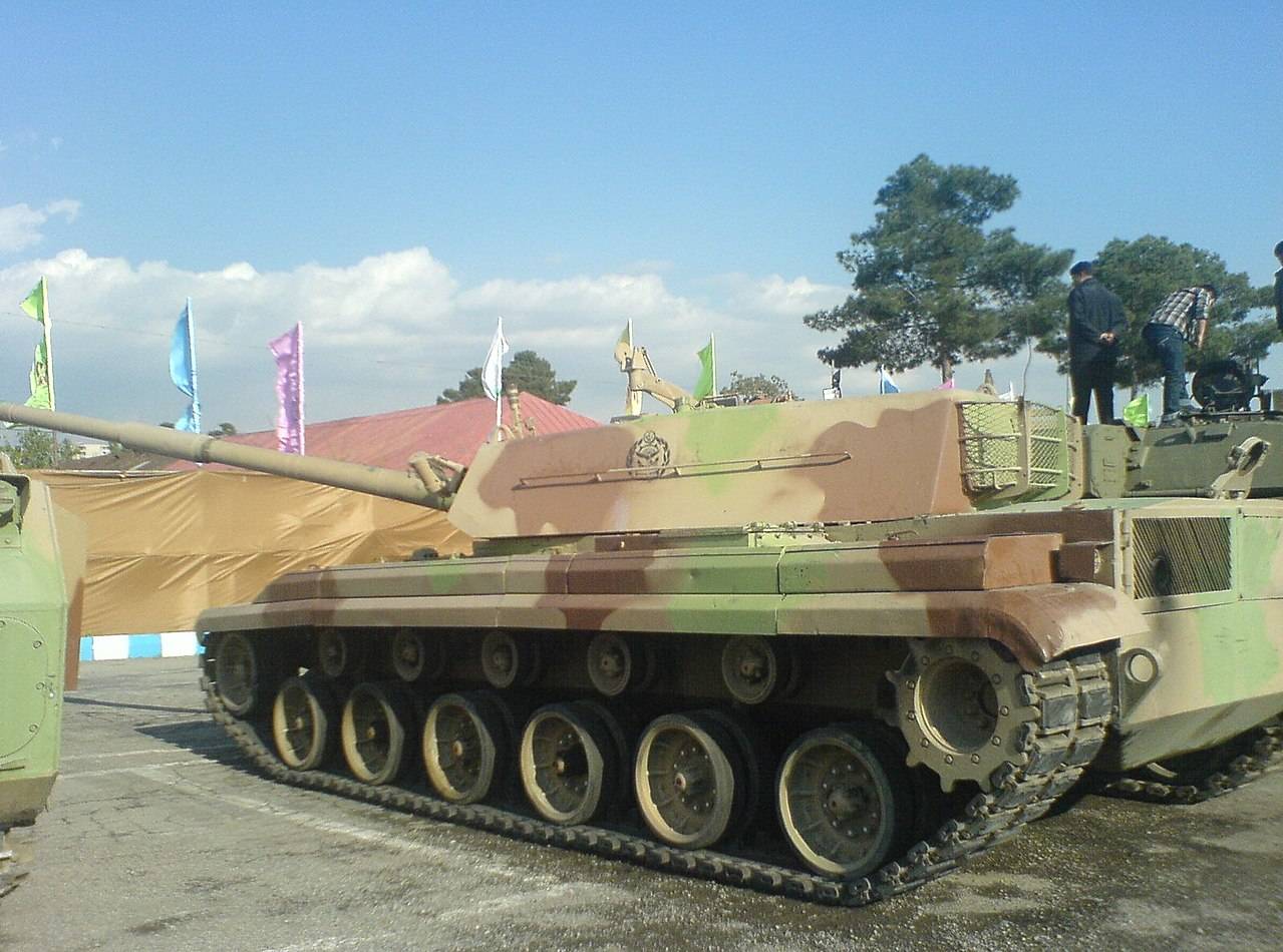 main battle tanks of "Zulfikar" (Iran)