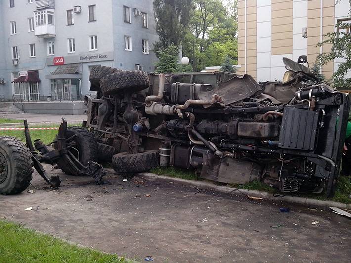 도네츠크 공항의 사망. 민병대의 실패. 1의 일부