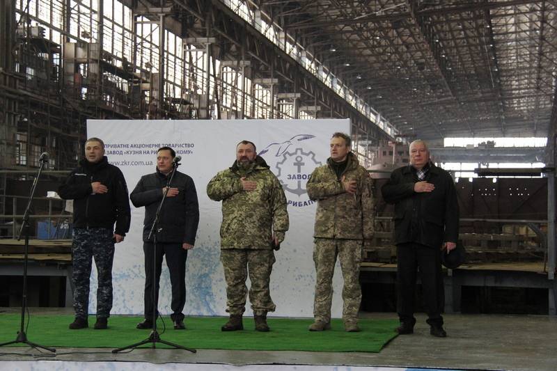 우크라이나 해군의 이익을 위해 키예프에 XNUMX 척의 배가 더 건조되었습니다.