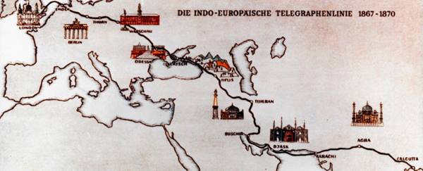 Telegraph indo-europeo: l'ottava meraviglia del mondo