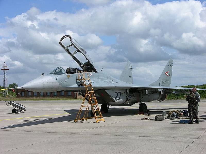 Hungría pone a la venta los luchadores restantes MiG-29