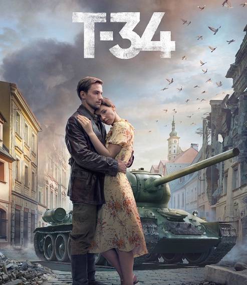 Cine "T-34". En los tanques de rastrillo