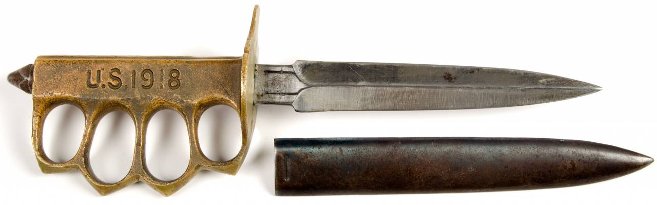 Trench knife. Special weapons of the First World