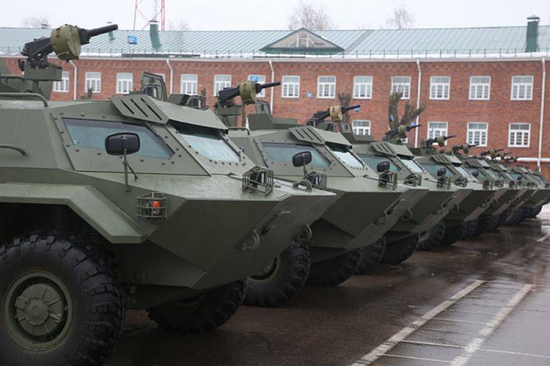 ВС Белоруссии получили первую партию отечественных броневиков "Кайман"