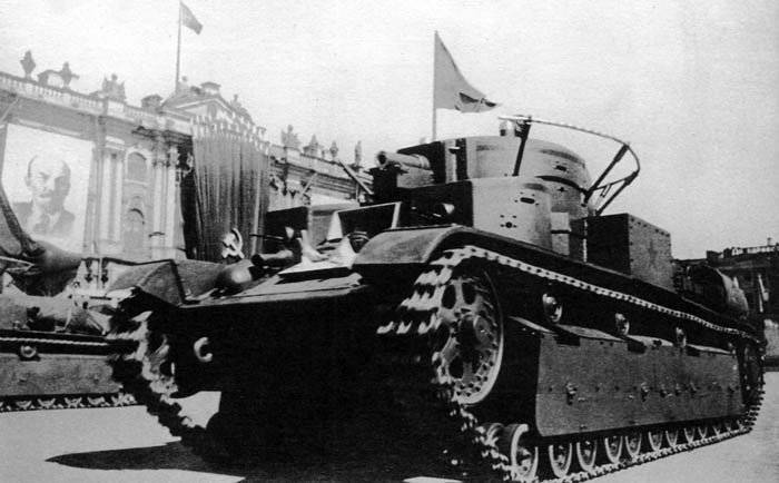 Т-35: бесполезная мощь