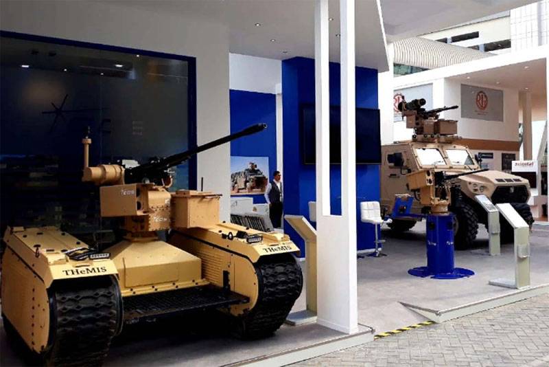 Австралийско-эстонский боевой наземный беспилотник представлен на IDEX-2019