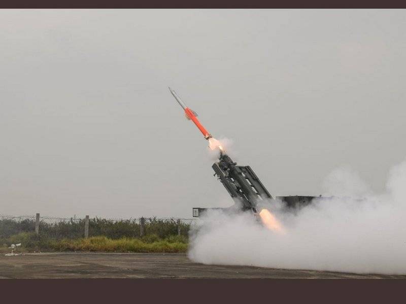 L'India ha condotto un altro test QRSAM complesso antiaereo