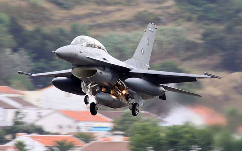 Indian air force shot down a F-16 fighter jet of the Pakistan air force