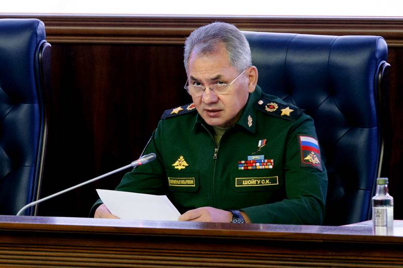 Shoigu said about the strengthening of the Western and southern military groups