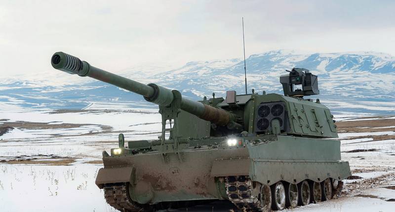 Installation d'artillerie automotrice T-155 Fırtına (Turquie)