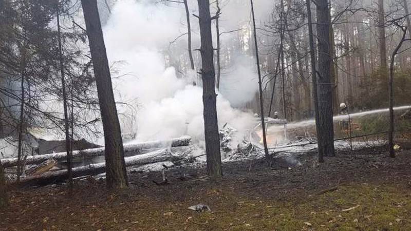 En Pologne, le chasseur MiG-29 Air Force s’est écrasé