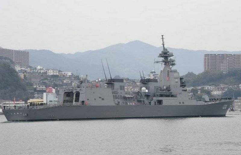 ВМС Японии получили на вооружение новый эсминец проекта 25DD "Ширануи"