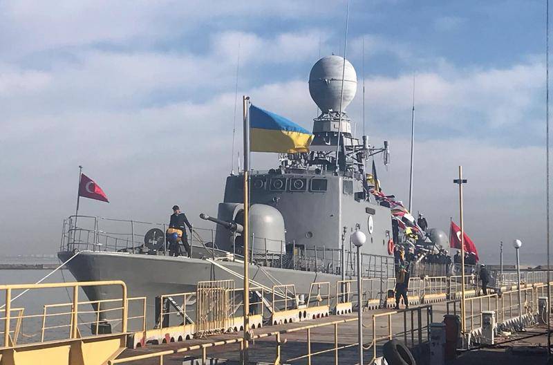 Navios da OTAN visitaram novamente a Ucrânia
