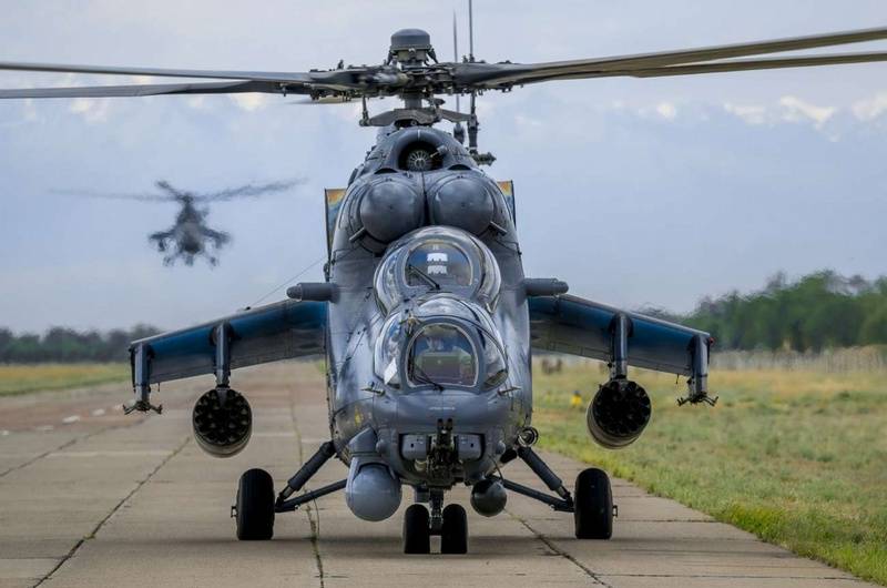 Russian defense Ministry launches a program of modernization of helicopters Mi-35M