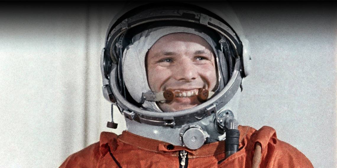 Первый космонавт перед гагариным. Фото Юрия Гагарина.
