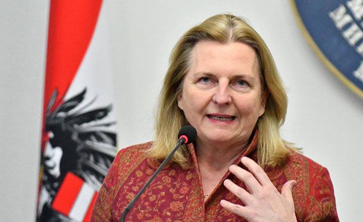 Austrian foreign Ministry called Ukraine's behavior "is unacceptable for Europe"