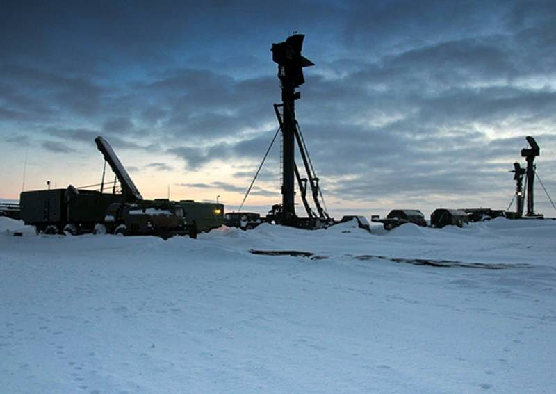 In the Arctic, deployed additional air defense to cover the sky above the Northern Sea Route