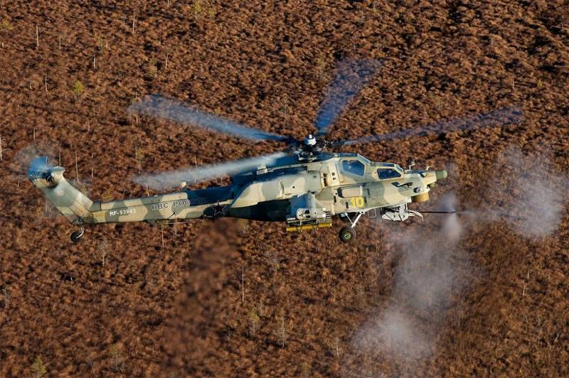 Helicópteros Mi-28НМ receberão o "produto 305" da UR