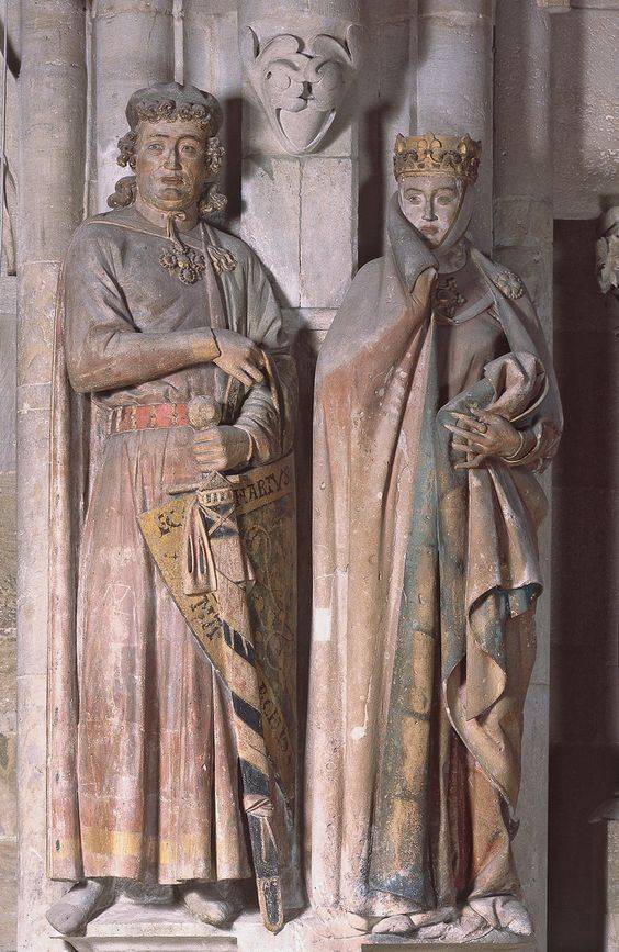 Knights and chivalry of three centuries. Part of 9. Germanic effigii