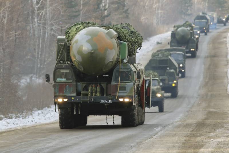 Missili balistici intercontinentali nelle forze nucleari strategiche della Russia