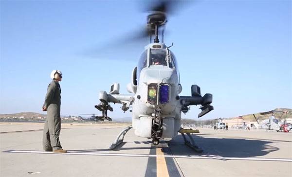 В США потерпел катастрофу вертолёт корпуса морской пехоты