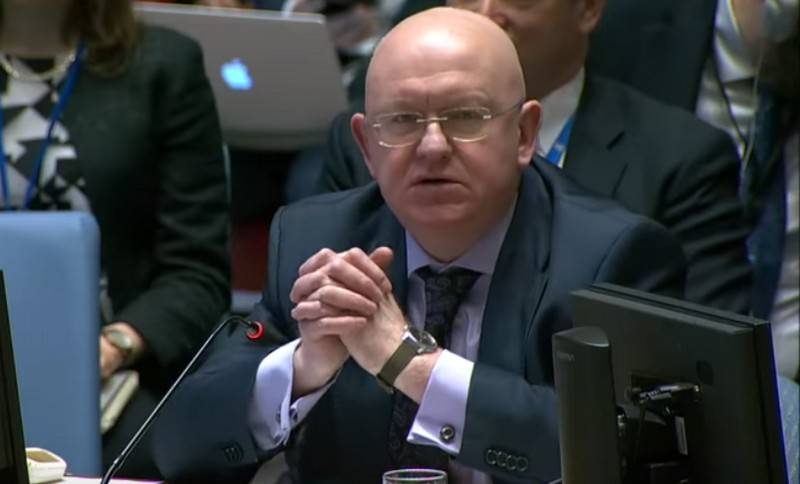 Vasily Nebenzya n'a pas permis de limiter le temps de son discours à l'ONU