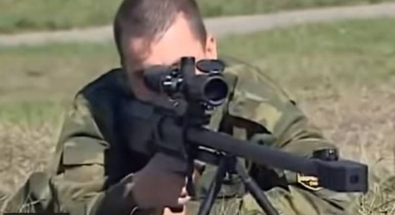 Снайперы ЮВО вооружаются снайперскими винтовками "Корд-М" 12,7-мм