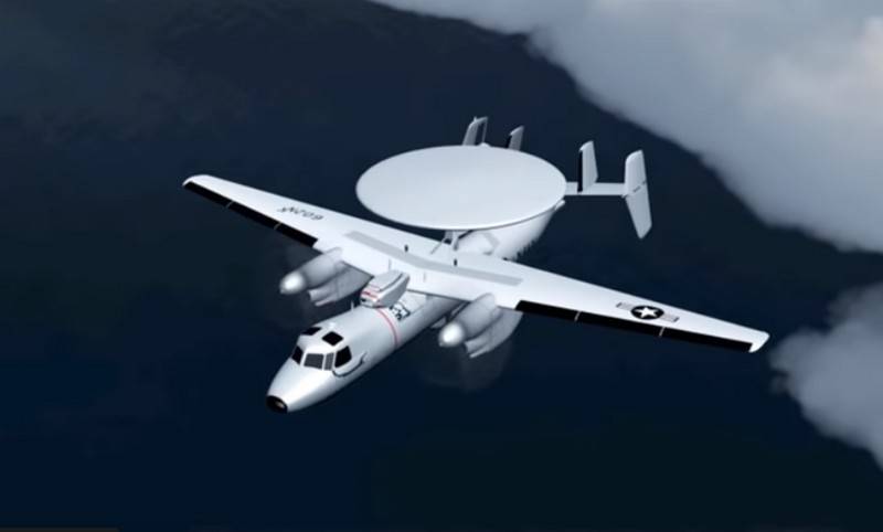 ВМС США заказали партию палубных самолетов ДРЛОиУ E-2D Advanced Hawkeye