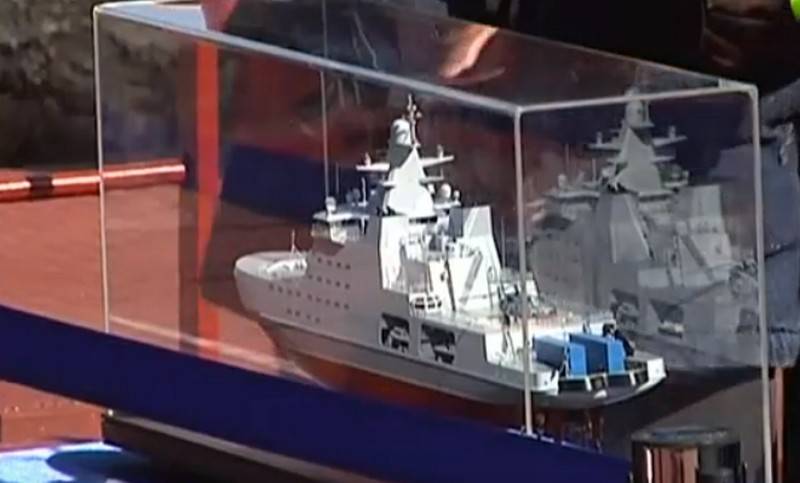 Головной патрульный корабль проекта 23550 спустят на воду в конце года