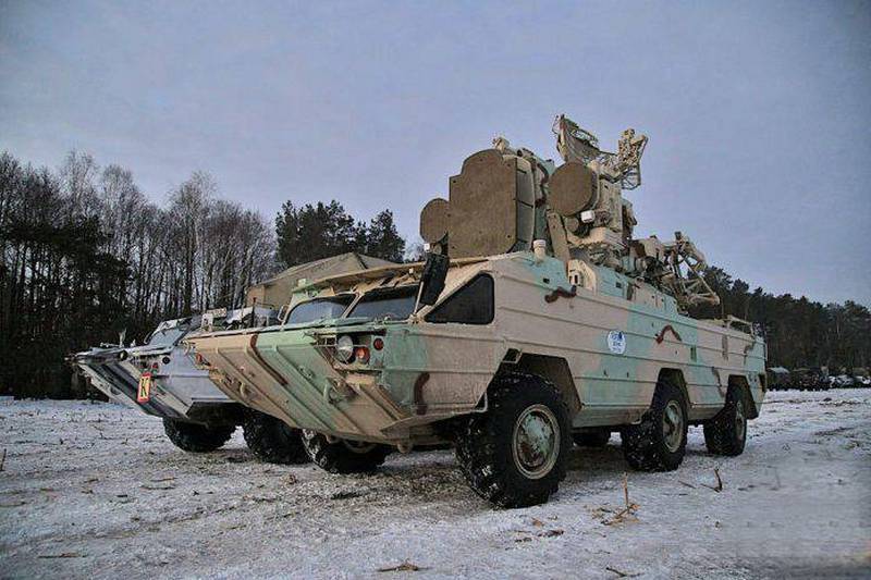 В Белоруссии прошли испытания модернизированного ЗРК 9А33−1Б "Оса"