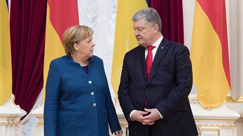 Poroshenko invited Merkel to the Ukrainian GTS instead of "Nord stream-2"