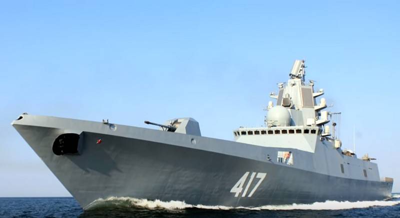 La frégate "Amiral Gorshkov" participera aux célébrations du 70e anniversaire de la marine chinoise