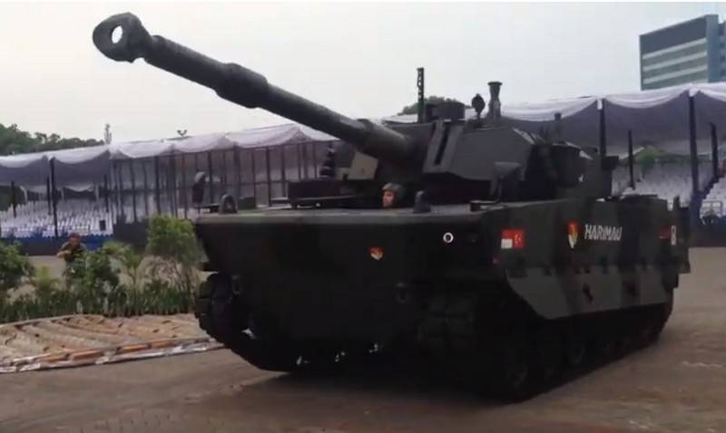 Der indonesische mittlere Panzer Harimau ging in Produktion