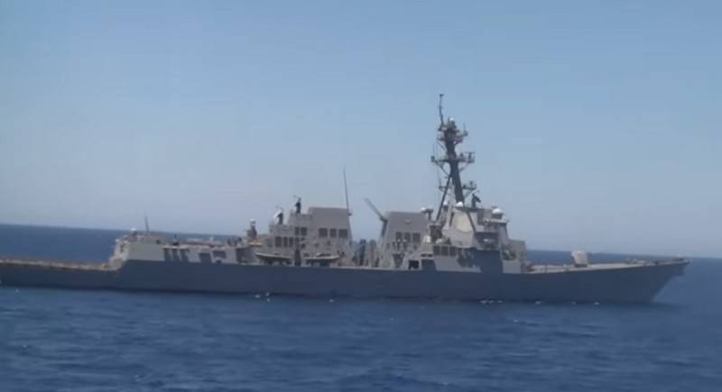 В Балтийское море зашла группа кораблей НАТО во главе с эсминцем ВМС США