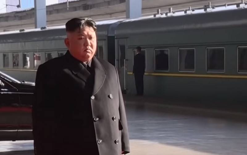 Personal armored train of Kim Jong-UN will arrive in Vladivostok Wednesday