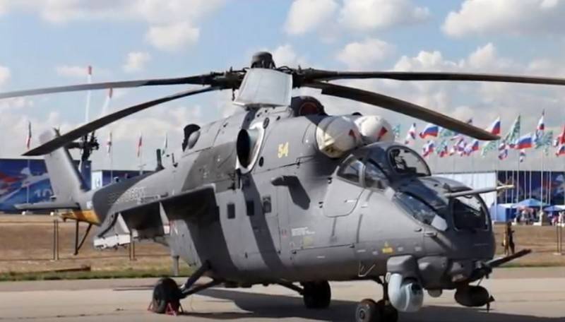 Hizmetteki tüm Mi-35 helikopterleri Vitebsk aldı