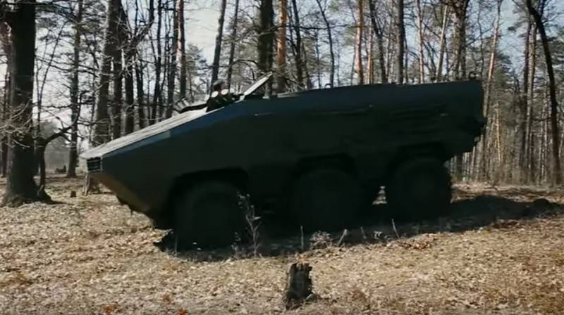 우크라이나에서는 해병대를위한 새로운 전투 차량 초안을 제안했다.
