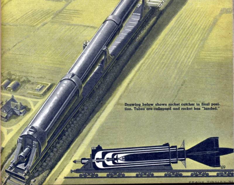 Труба для ракеты. Проект посадочного комплекса Д.Б. Дрискилла (США)